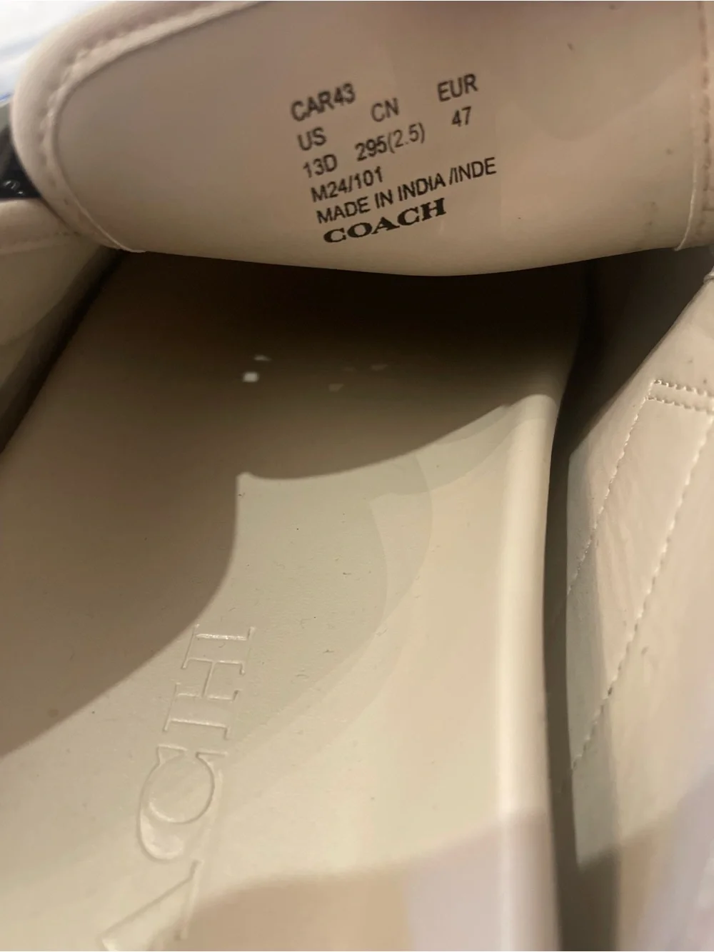 Coach Cream Suede Slide Clogs with Buckle Strap